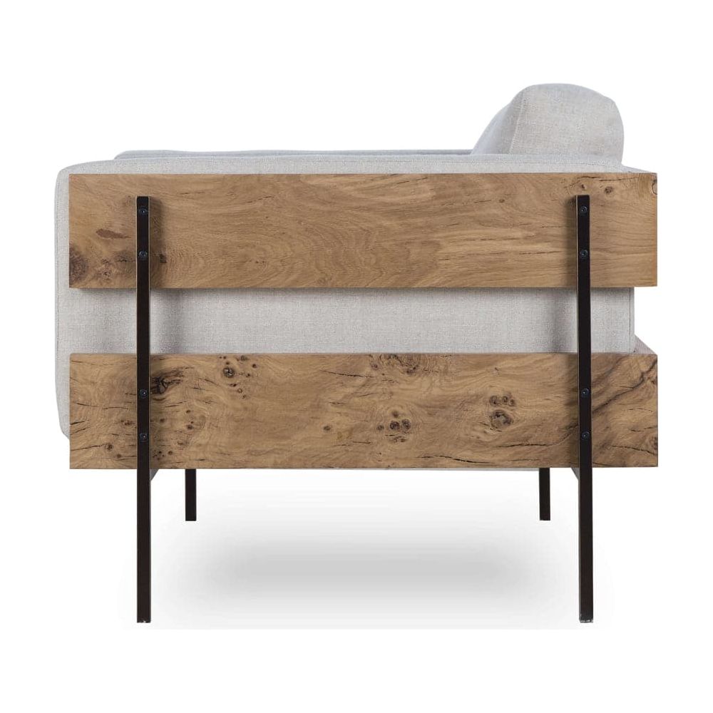 Carson II Chair - Marbella Oatmeal-Sonder-FIC1056IVORY-Lounge Chairs-3-France and Son