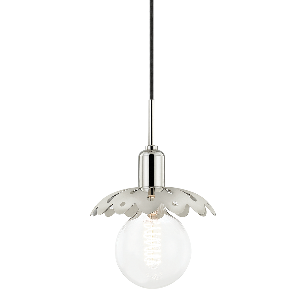 Alyssa 1 Light Pendant-Mitzi-HVL-H353701-PN-PendantsPolished Nickel-3-France and Son