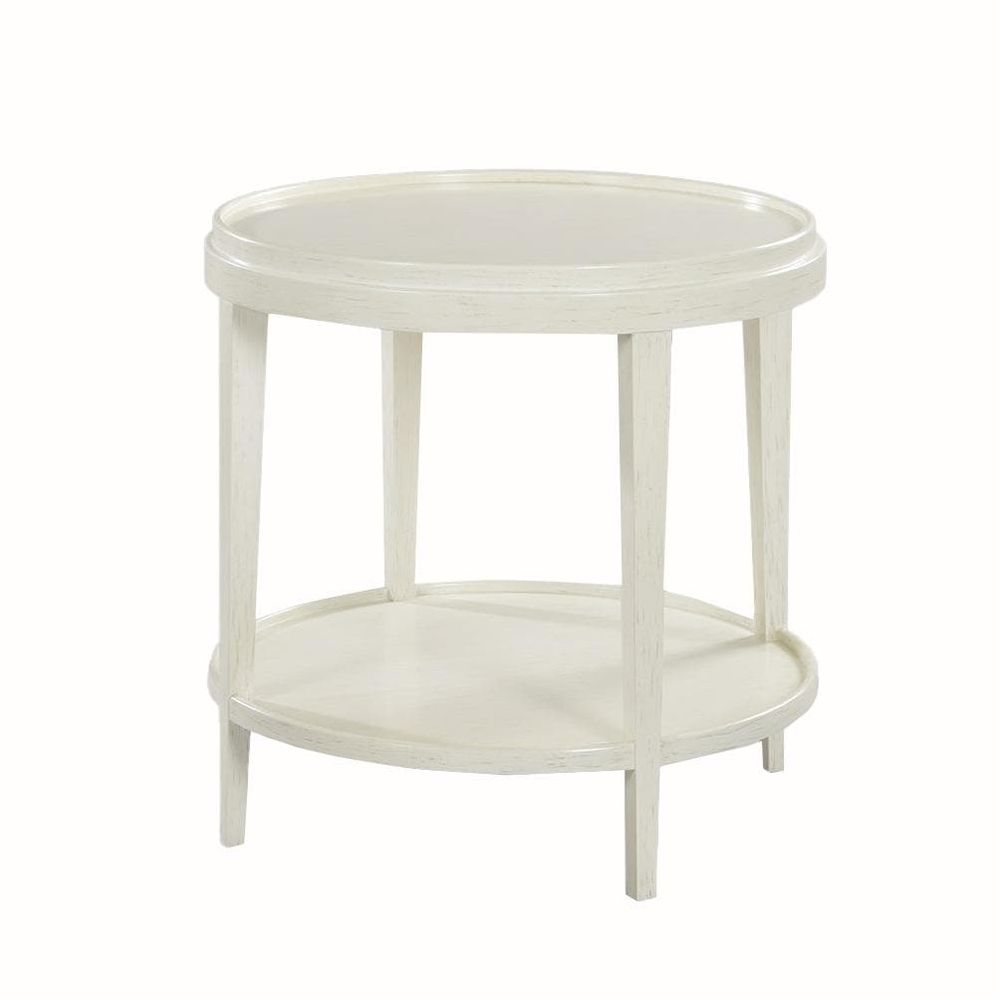 Liz Side Table-Oliver Home-OliverH-1028-02-Side TablesWhite-Small-11-France and Son