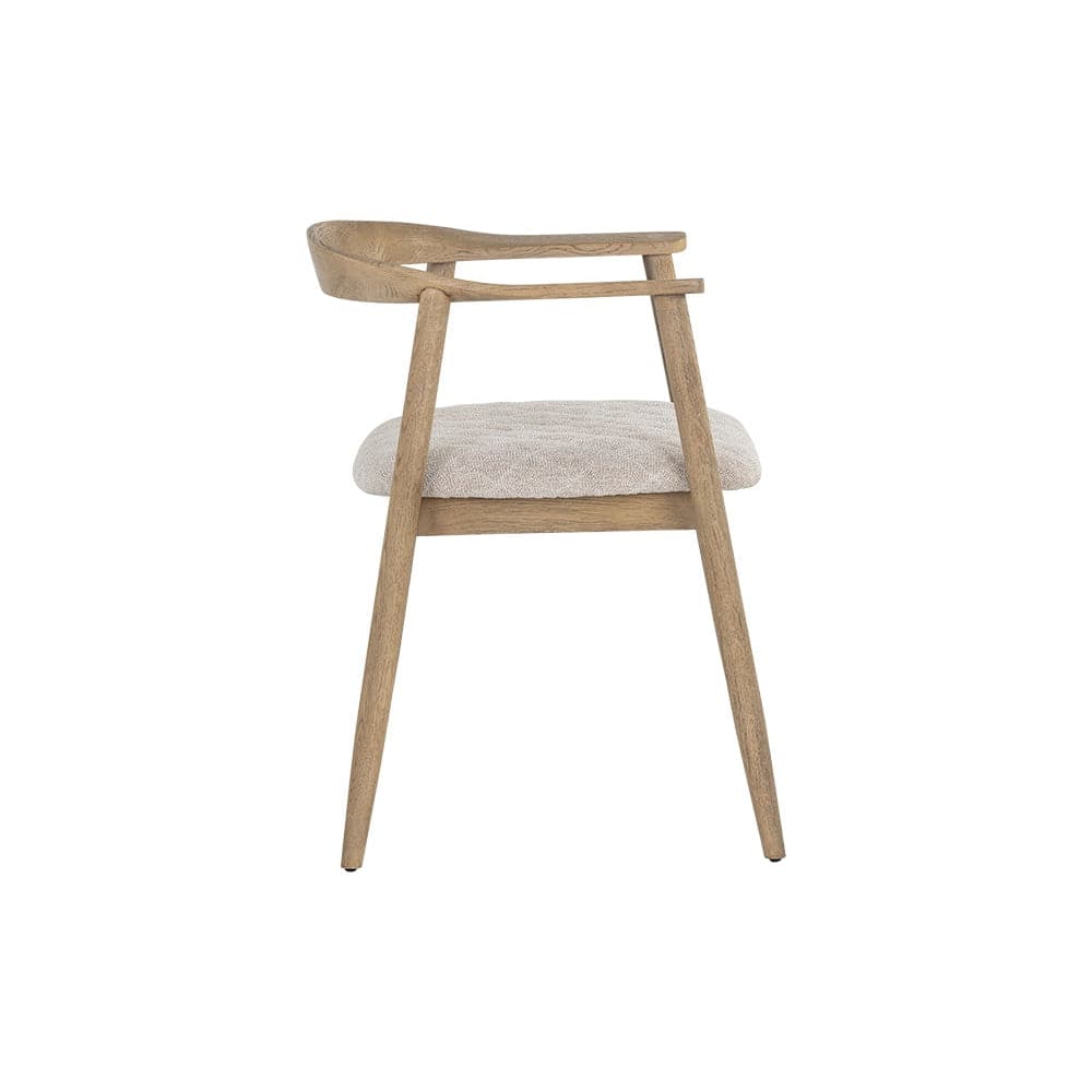 Jeremy Dining Armchair-Sunpan-SUNPAN-107577-Dining ChairsDark brown-13-France and Son