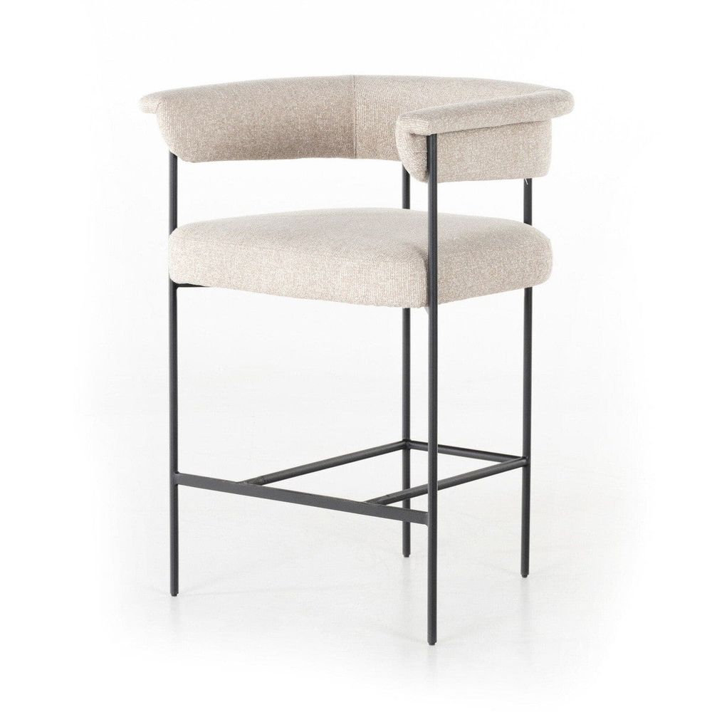 Soraya Counter Stool - Light Camel
