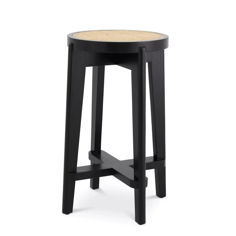 Counter Stool Dareau-Eichholtz-EICHHOLTZ-114382-Bar StoolsBlack-1-France and Son