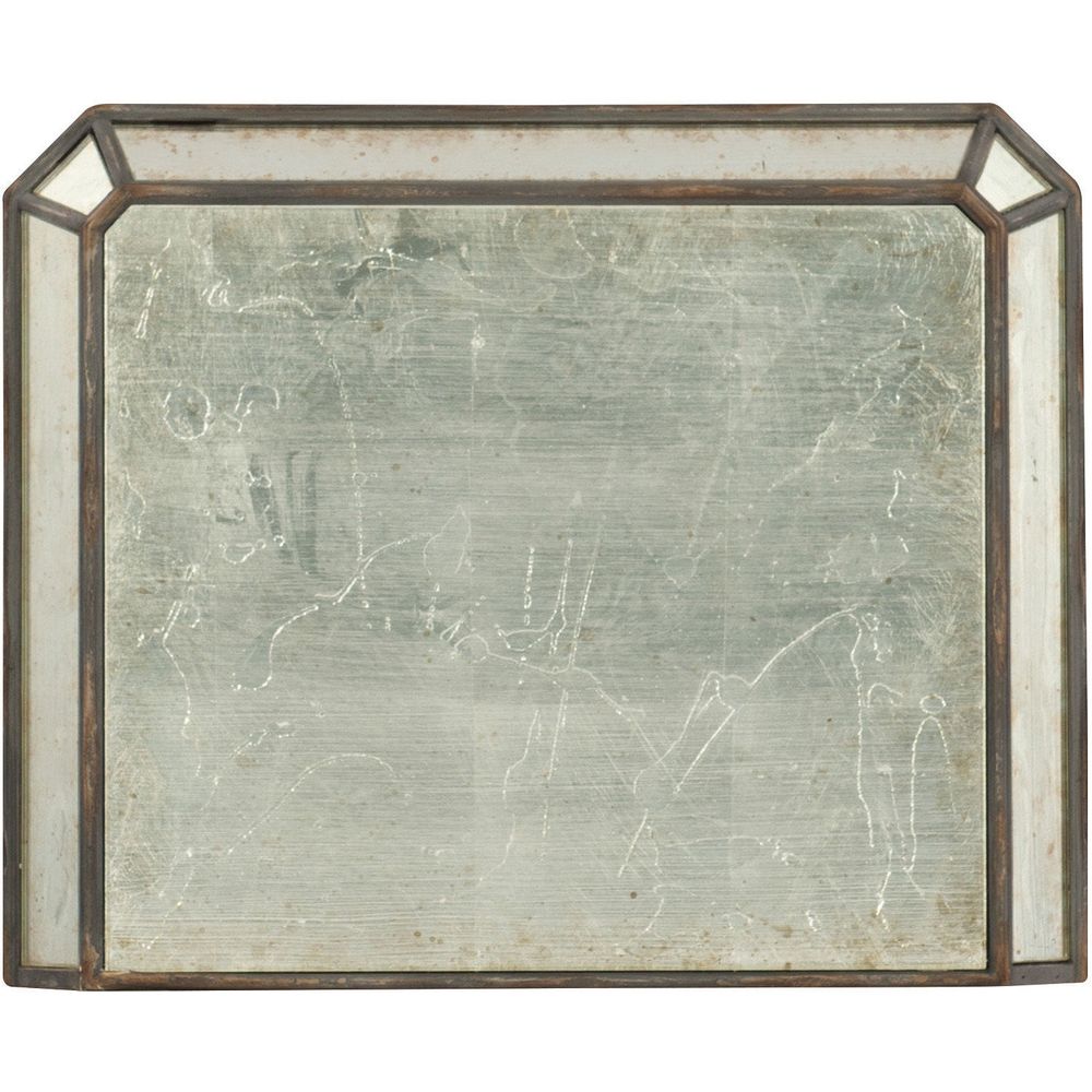 Nightstands Arabella Mirrored Three-Drawer Nightstand