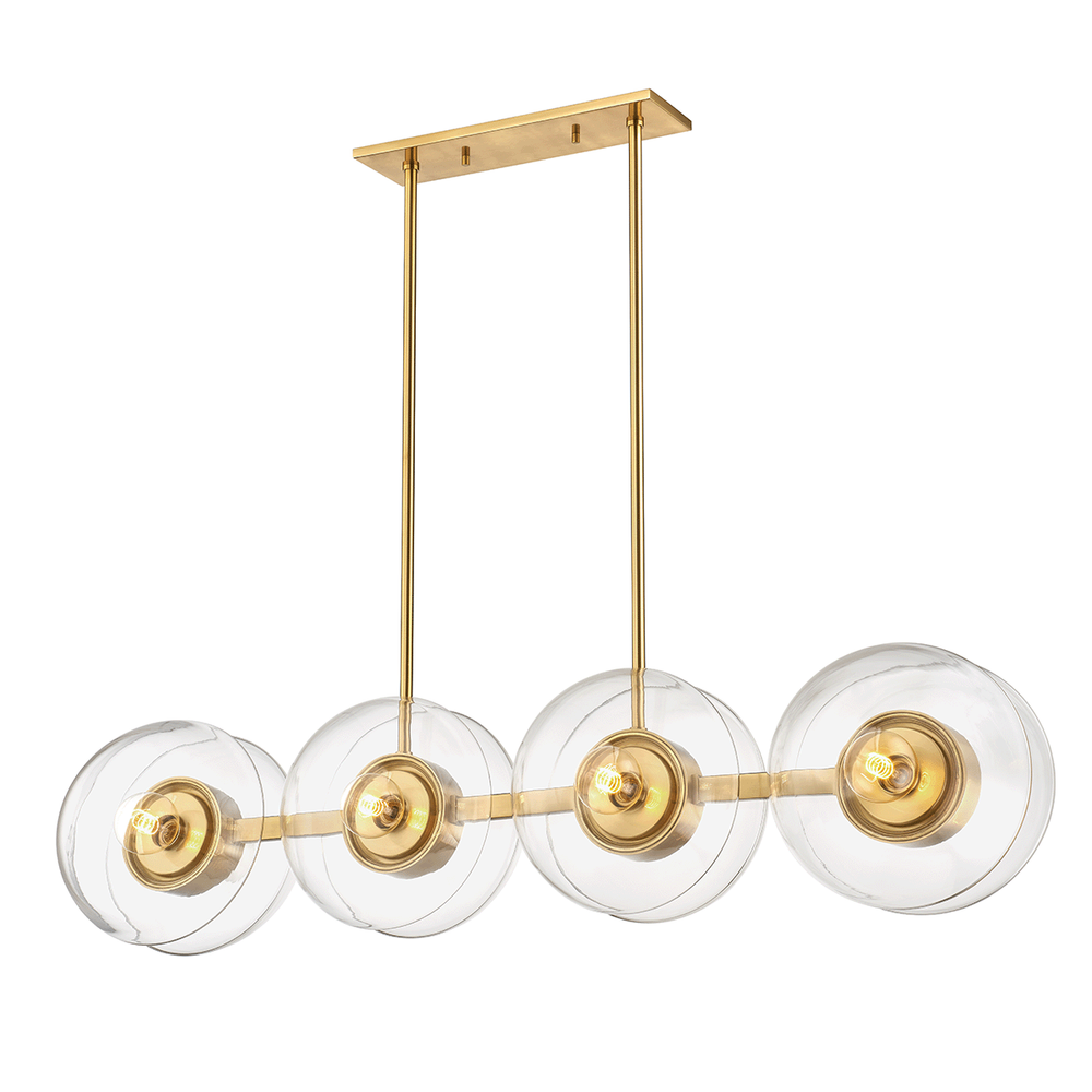 Kert 8 Light Island Light-Hudson Valley-HVL-9450-AGB-ChandeliersAged Brass-1-France and Son