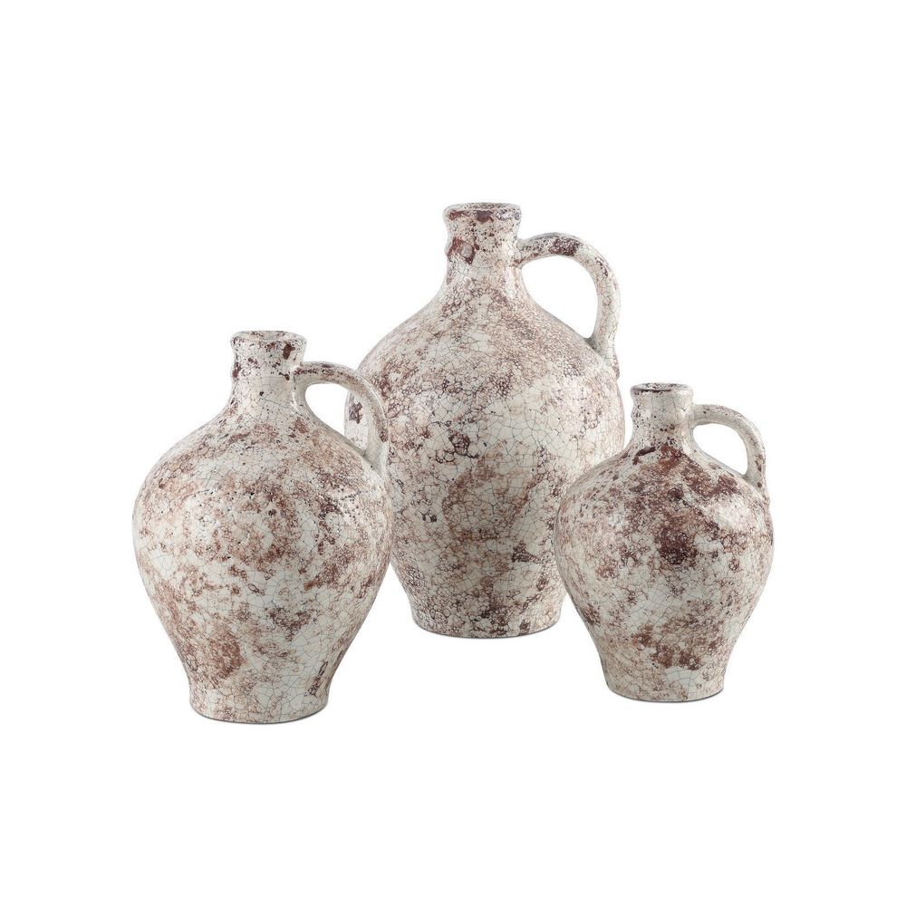 Marne Brown & Off-White Demijohn Set of 3