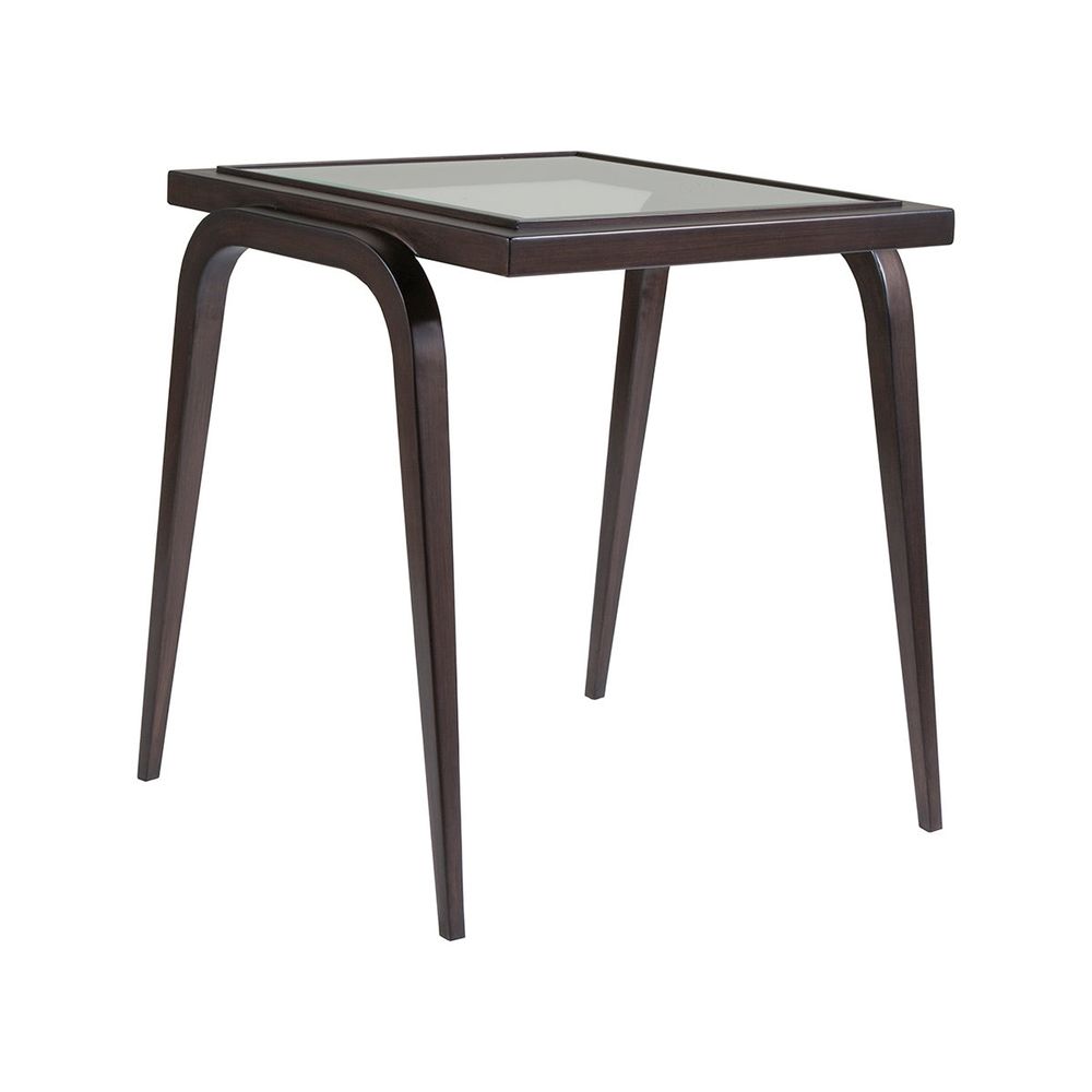 Mitchum Rectangular End Table - Antique Copper