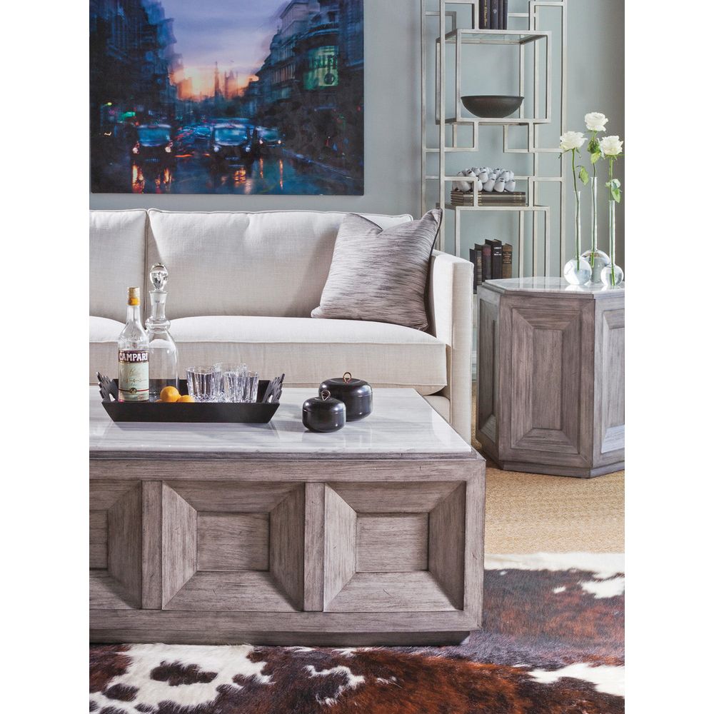 Dictum Rect Cocktail Table - Gray