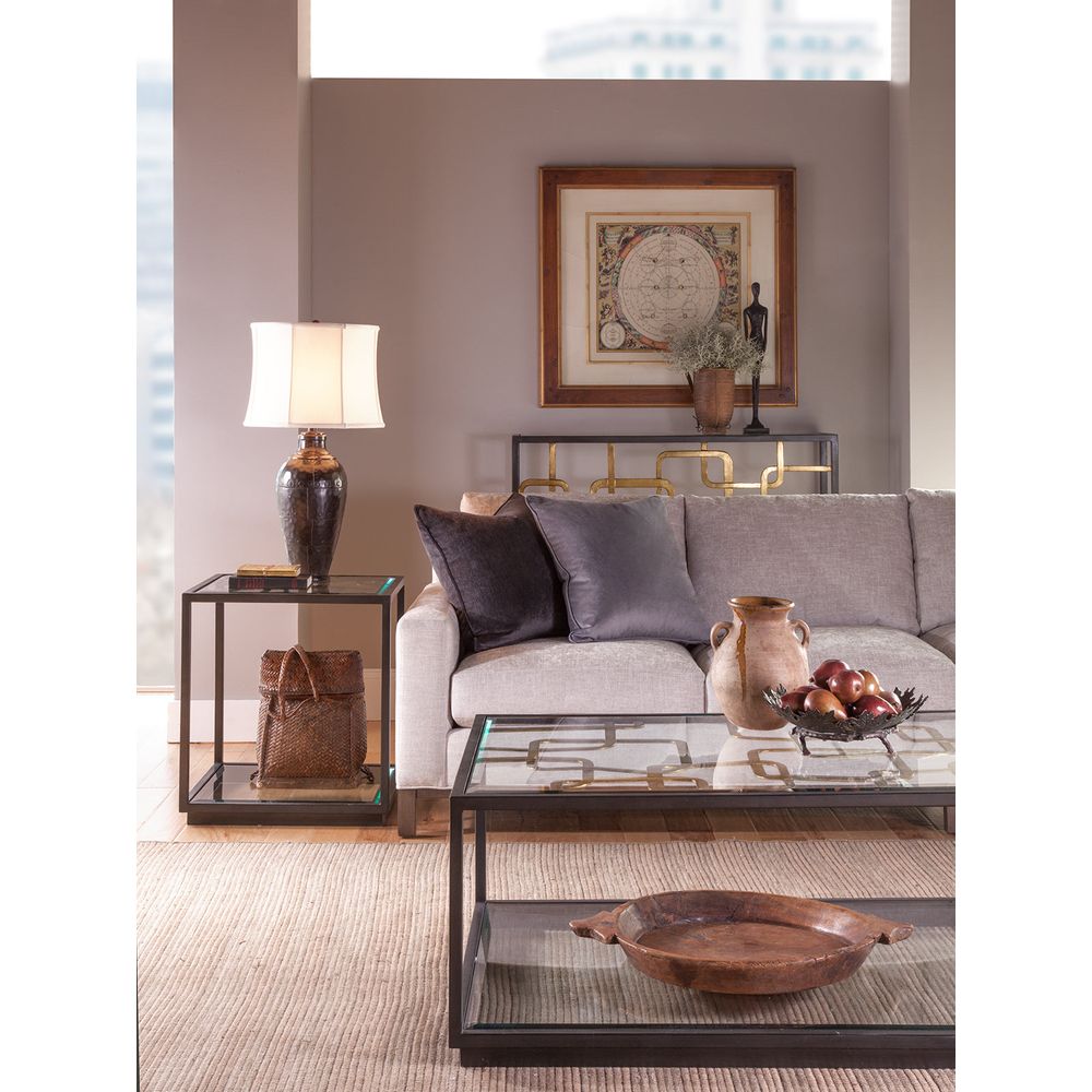 Moxie Rectangular Cocktail Table - Ebony