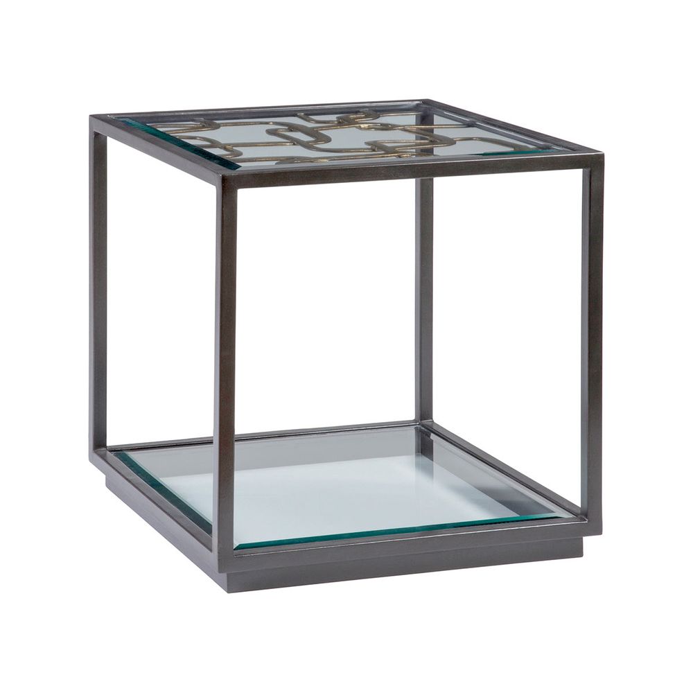 Moxie Square End Table - Ebony