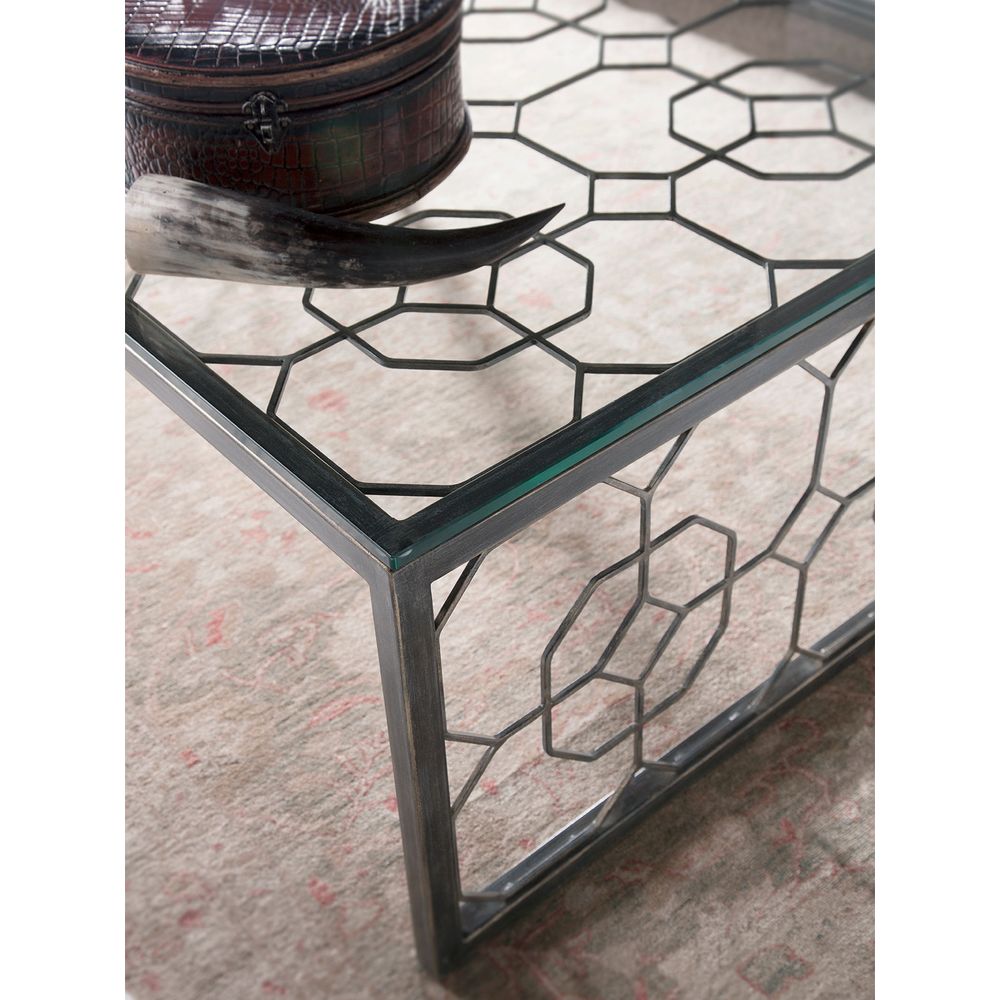 Honeycomb Rectangular Cocktail Table - St. Laurent