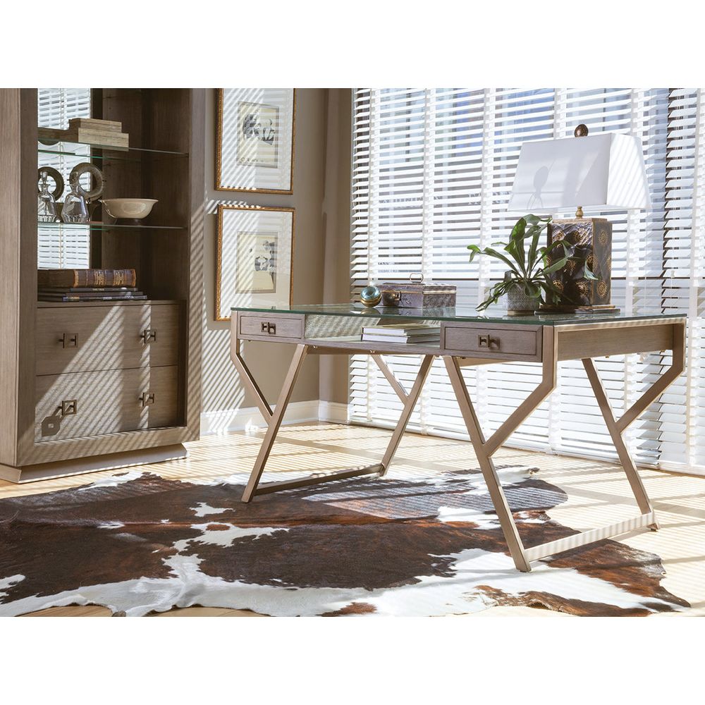 Interlaken Desk - Grigio - Grigio