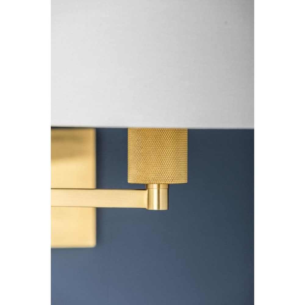 Sammy Wall Sconce-Hudson Valley-HVL-BKO1600-AGB-Wall LightingAged Brass-5-France and Son