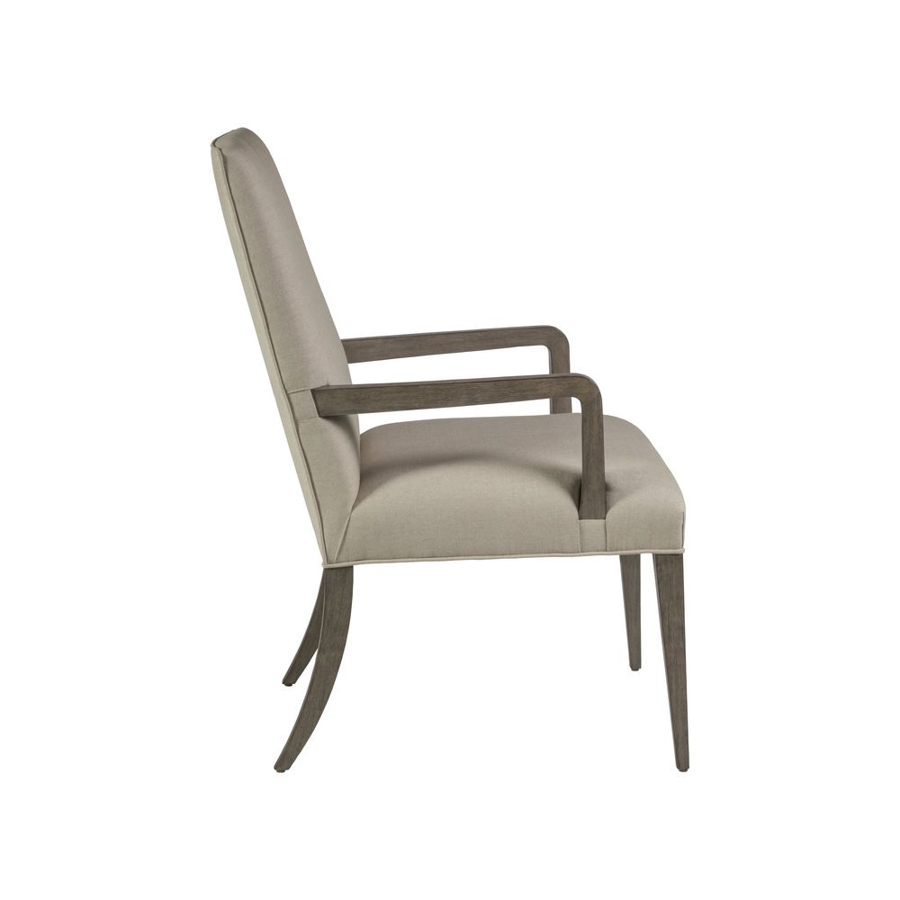 Madox Upholstered Arm Chair - Grigio