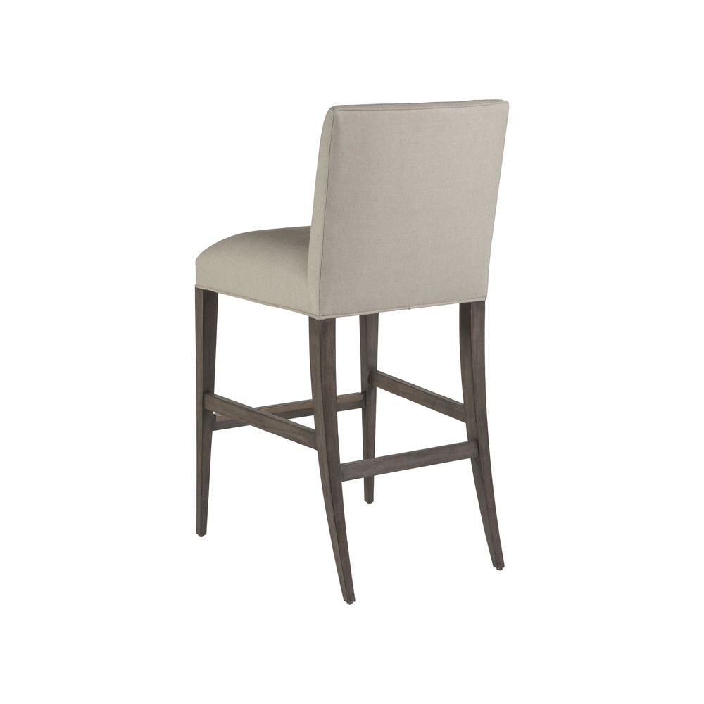 Madox Upholstered Low Back Bar Stool - Antico