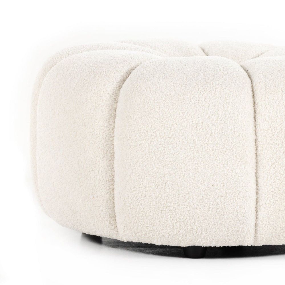 Onyx Ottoman - Cardiff Cream