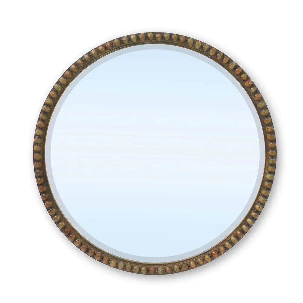 Cholet Round Mirror - Large-Bramble-BRAM-28118STW-MirrorsStraw Wash-1-France and Son