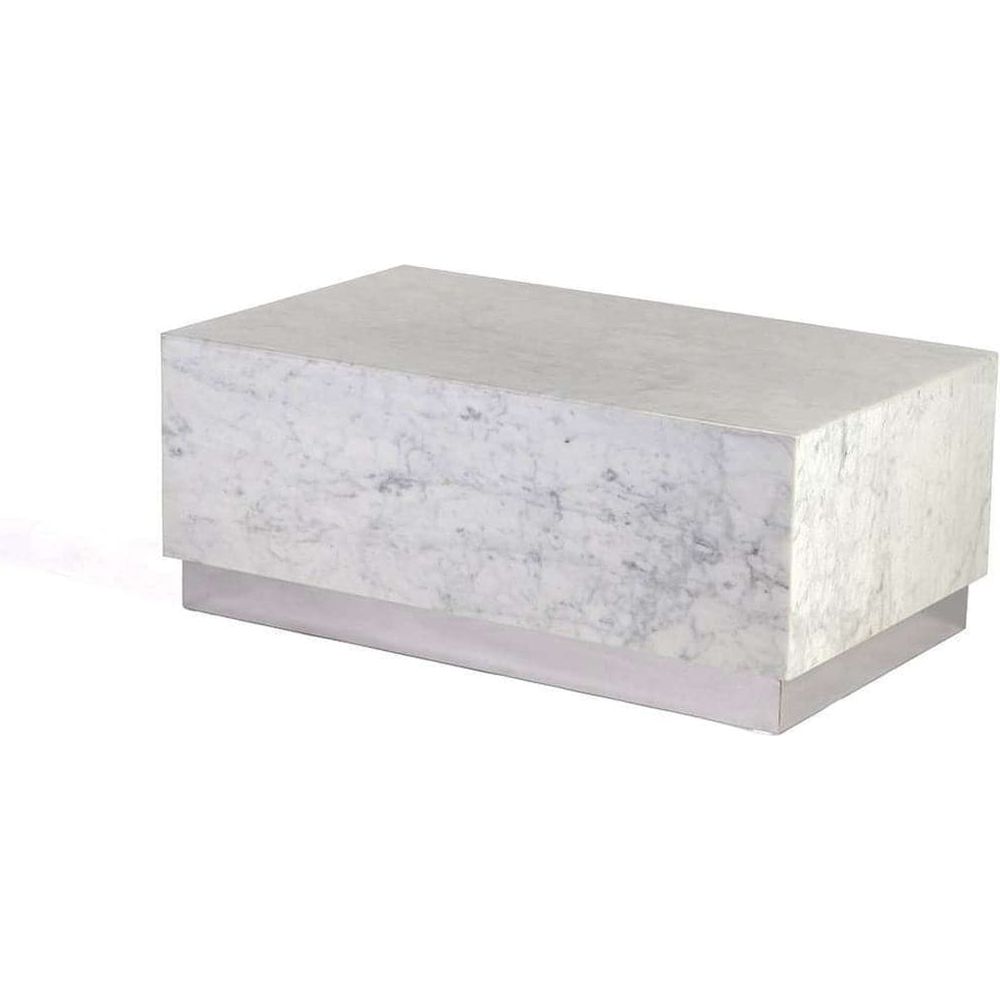 Modern Kubik Marble Coffee Table - Large