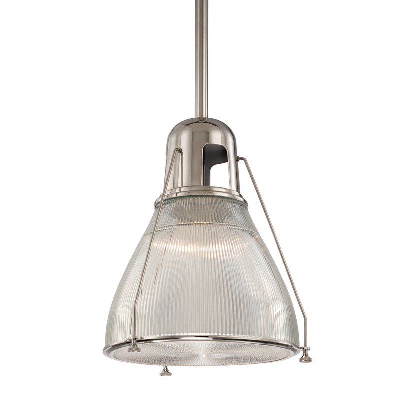 Haverhill 1 Light Pendant-Hudson Valley-HVL-7311-PN-PendantsPolished Nickel-3-France and Son