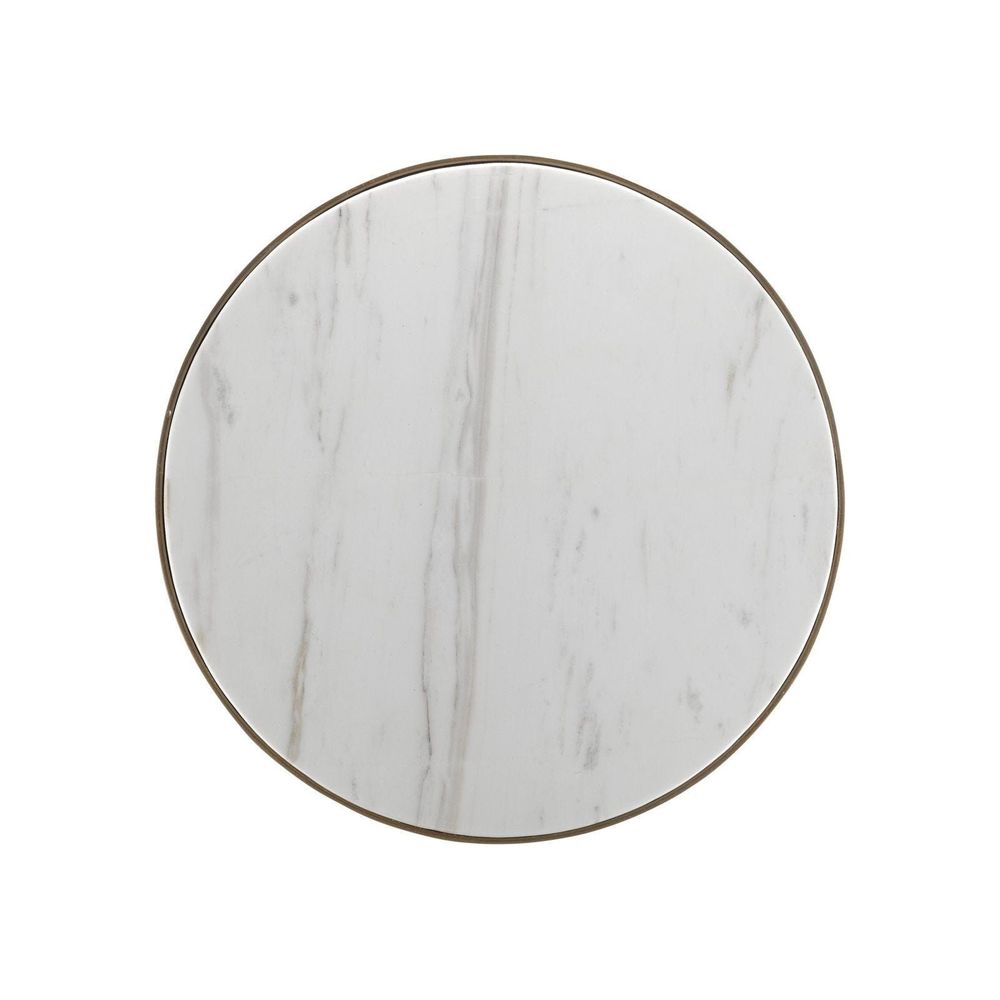 Side Tables Greta White Drinks Table