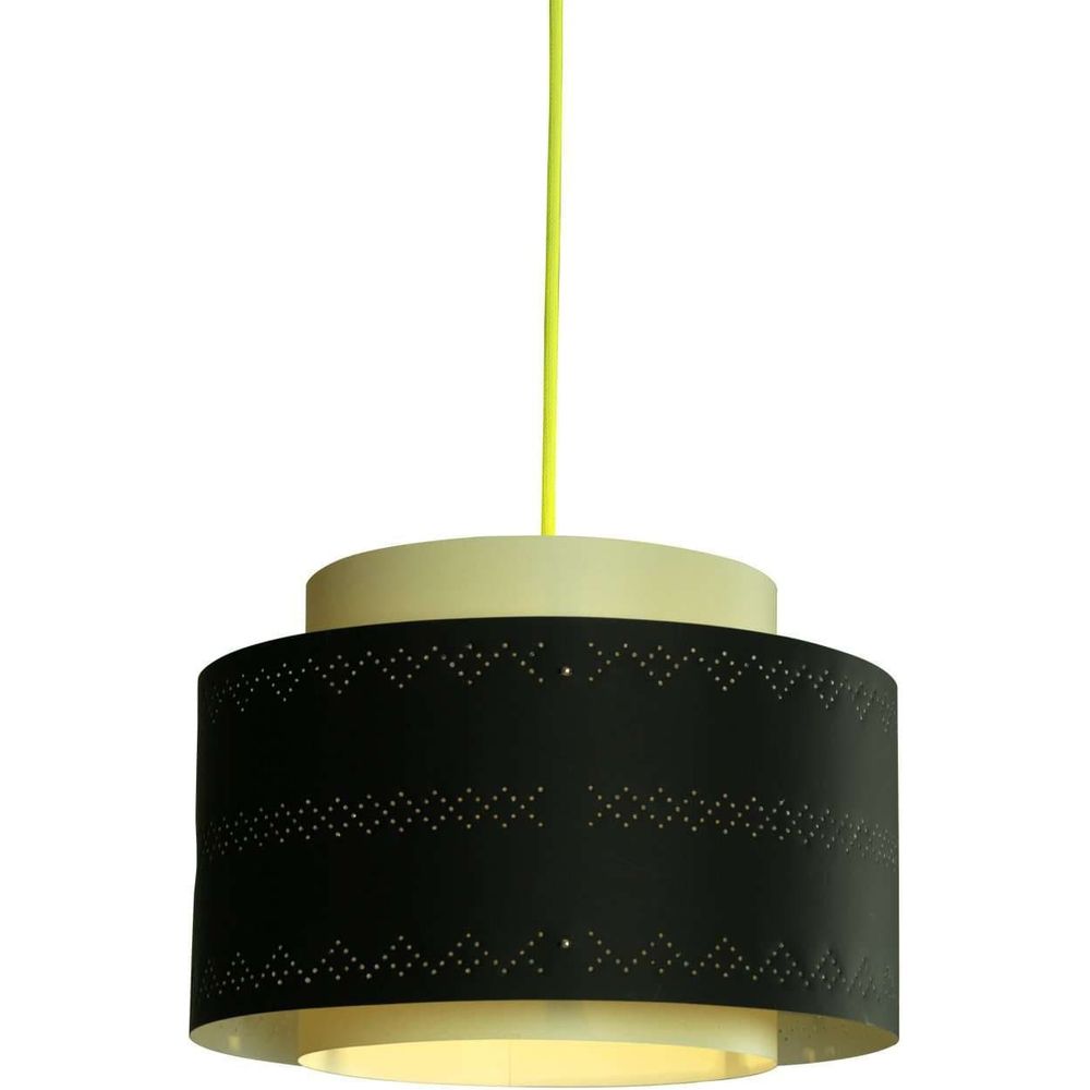 Modern Shaka Black Beige Pendant Lamp