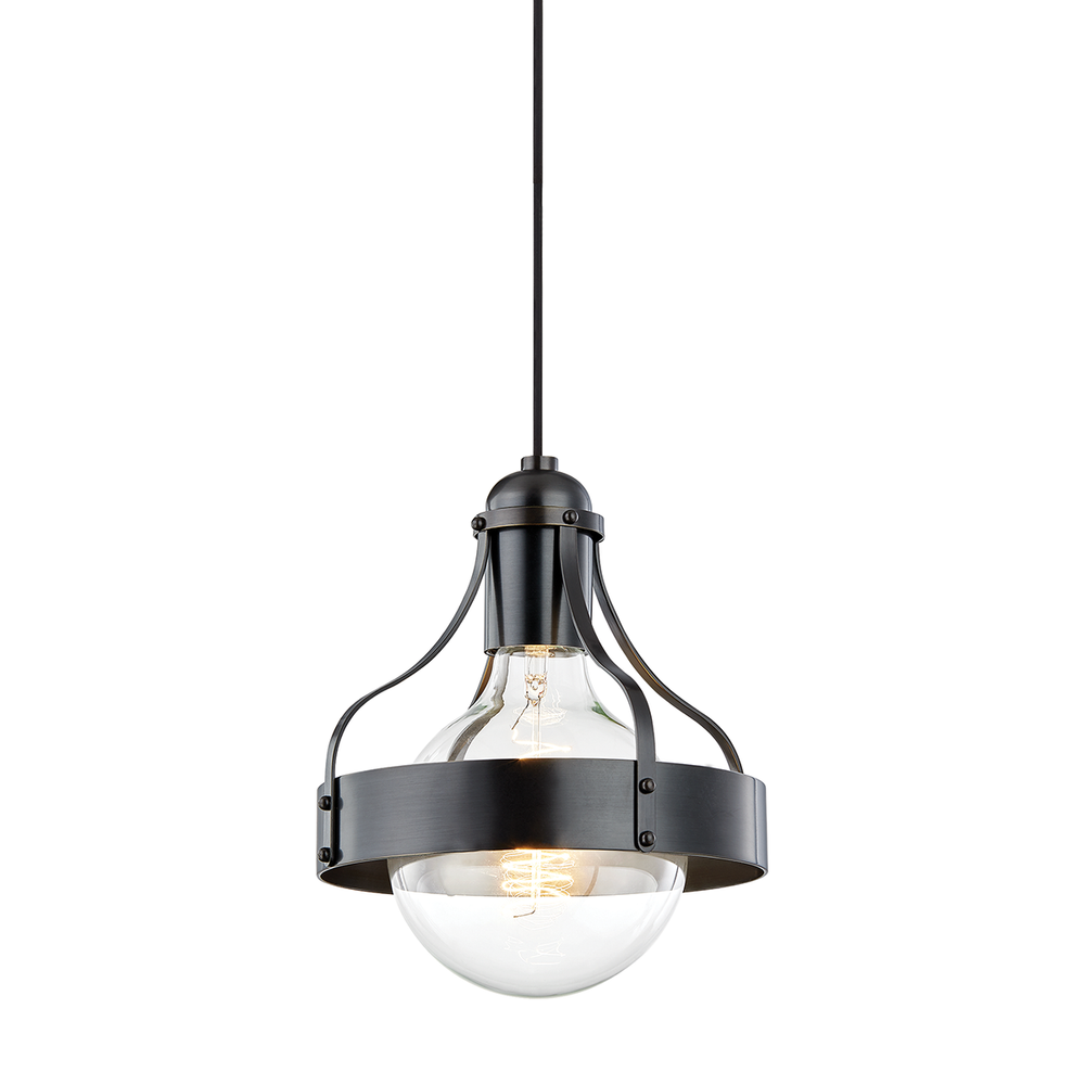 Violet 1 Light Pendant-Mitzi-HVL-H271701-OB-PendantsOld Bronze-2-France and Son