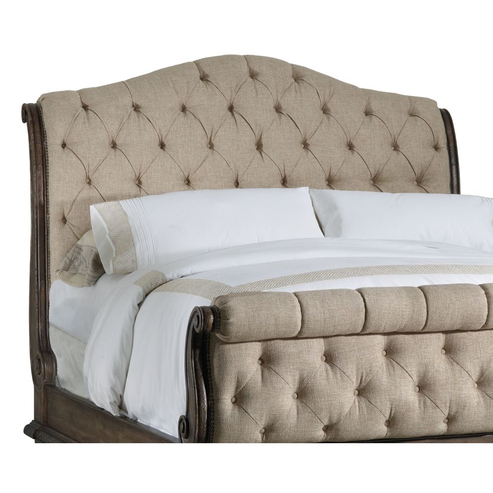 Beds Sonata Tufted Bed - Ecru