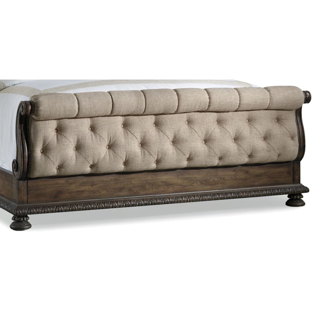 Beds Rhapsody Tufted Bed - Ecru