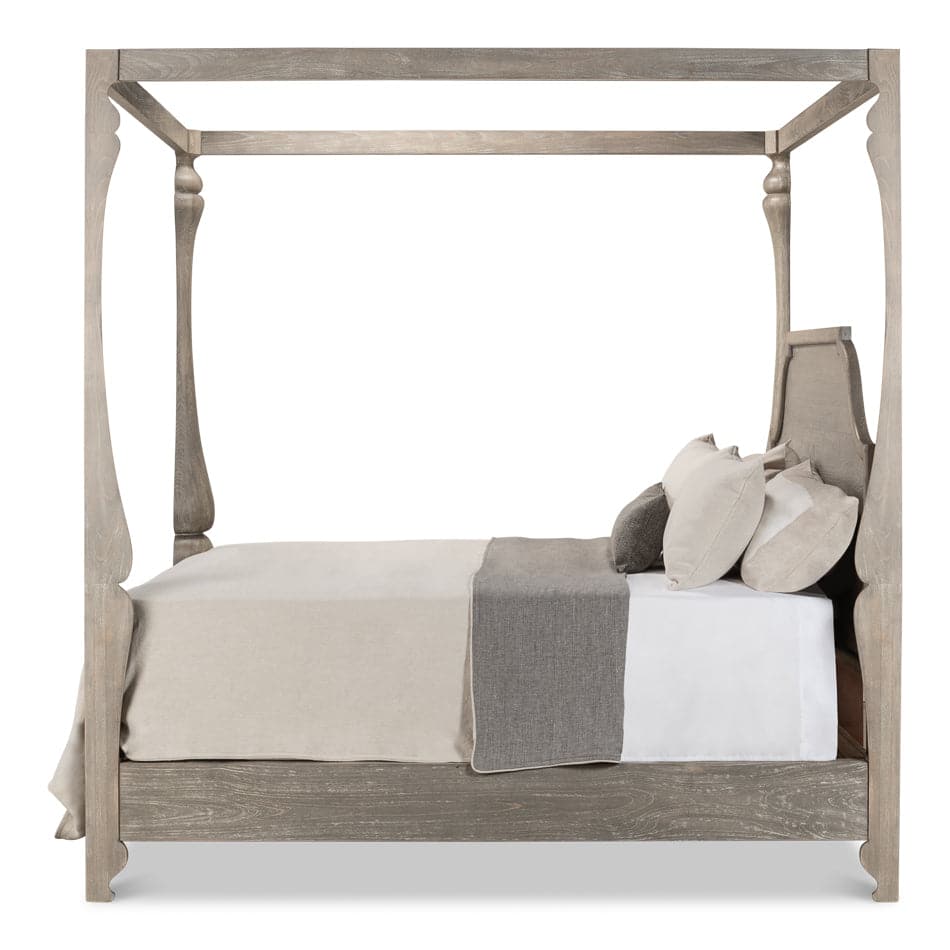 Madeline Bungalow Bed King-SARREID-SARREID-53286-Beds-2-France and Son