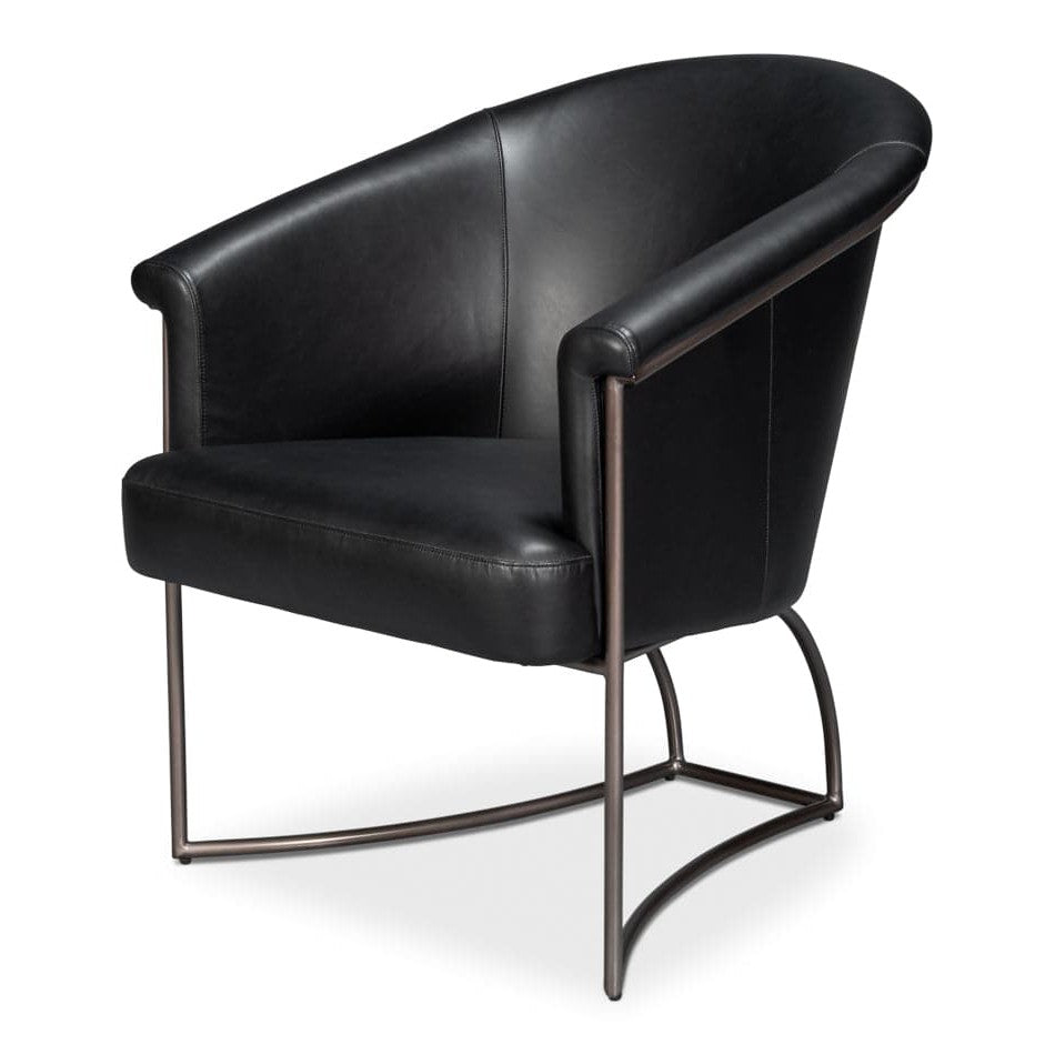 Lounge Chairs Nagel Distilled Leather Chair