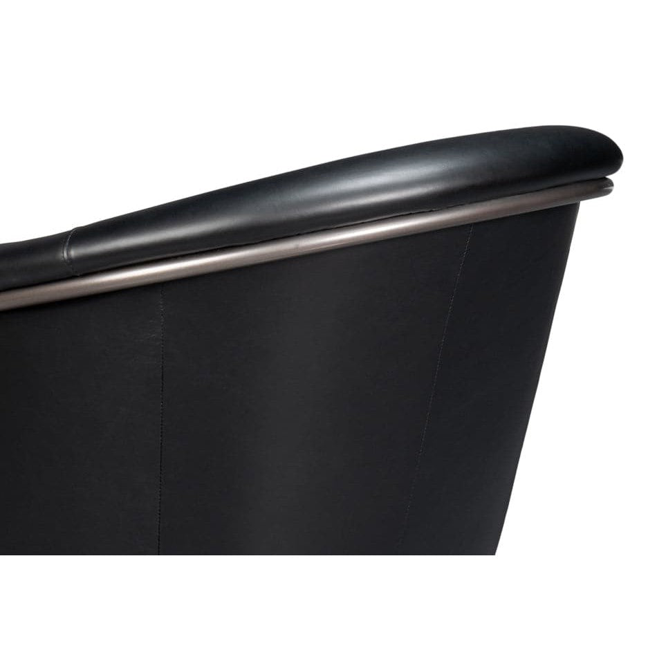 Nagel Distilled Leather Chair