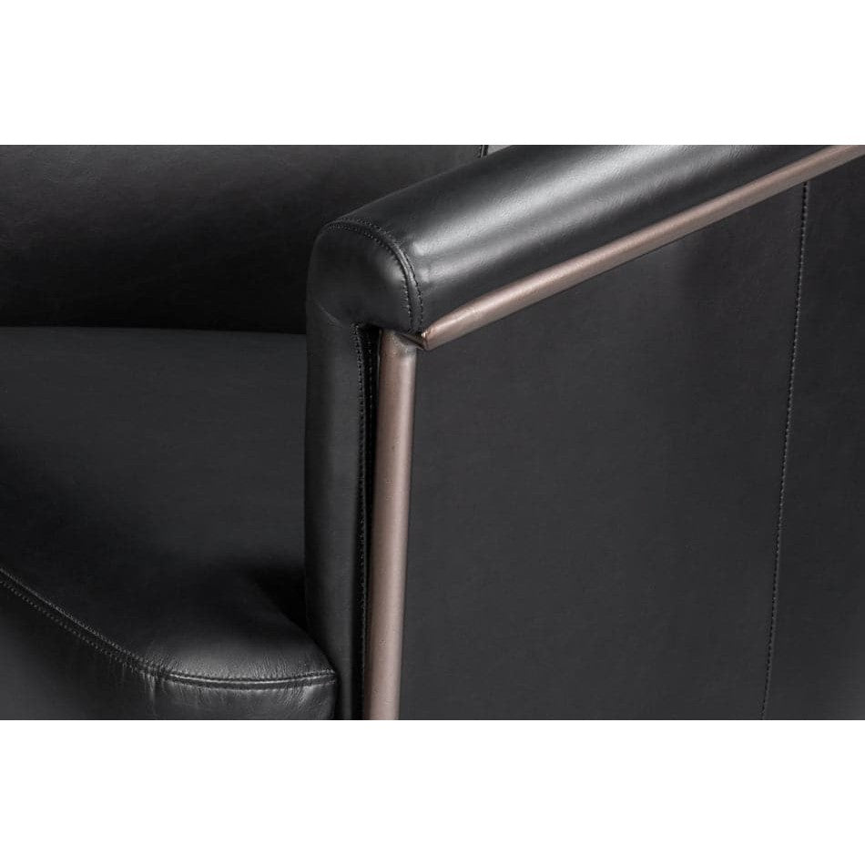 Nagel Distilled Leather Chair