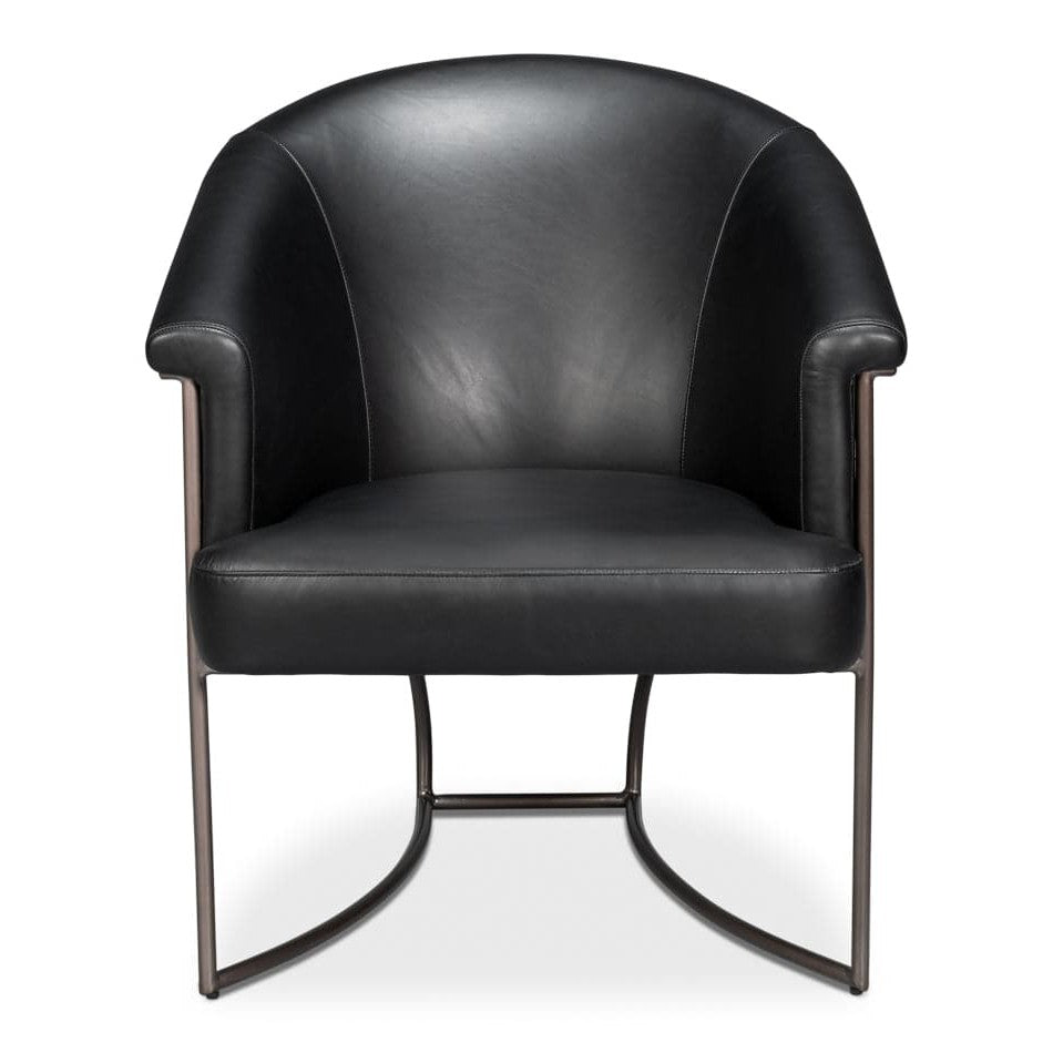 Lounge Chairs Nagel Distilled Leather Chair