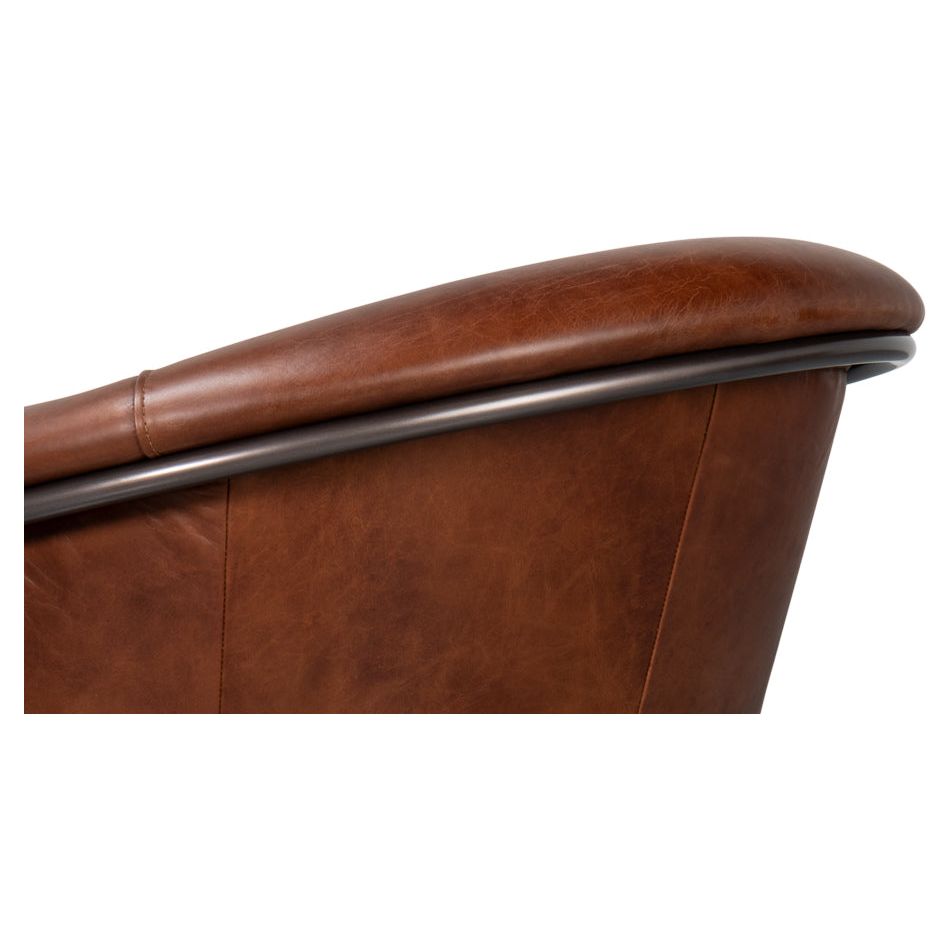 Nagel Distilled Leather Chair