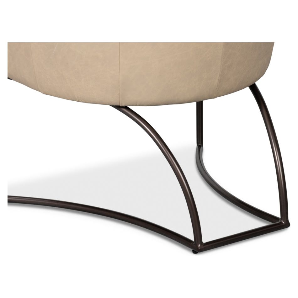 Nagel Distilled Leather Chair
