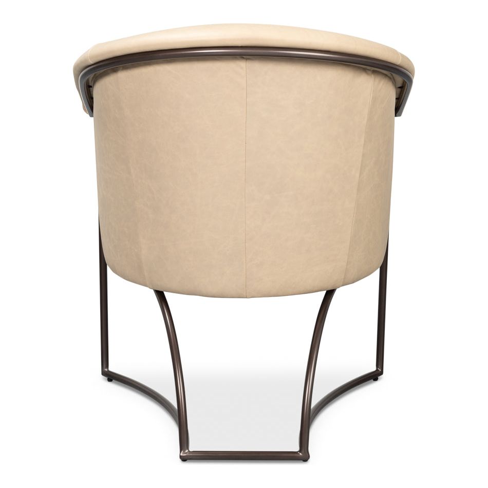 Nagel Distilled Leather Chair