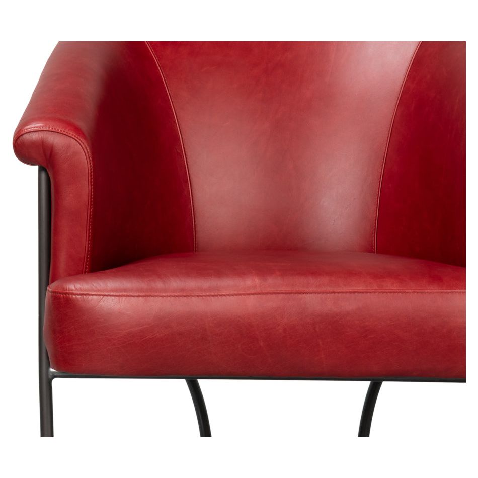 Nagel Distilled Leather Chair