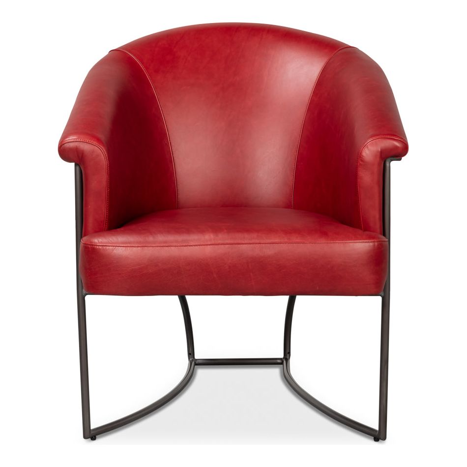 Nagel Distilled Leather Chair