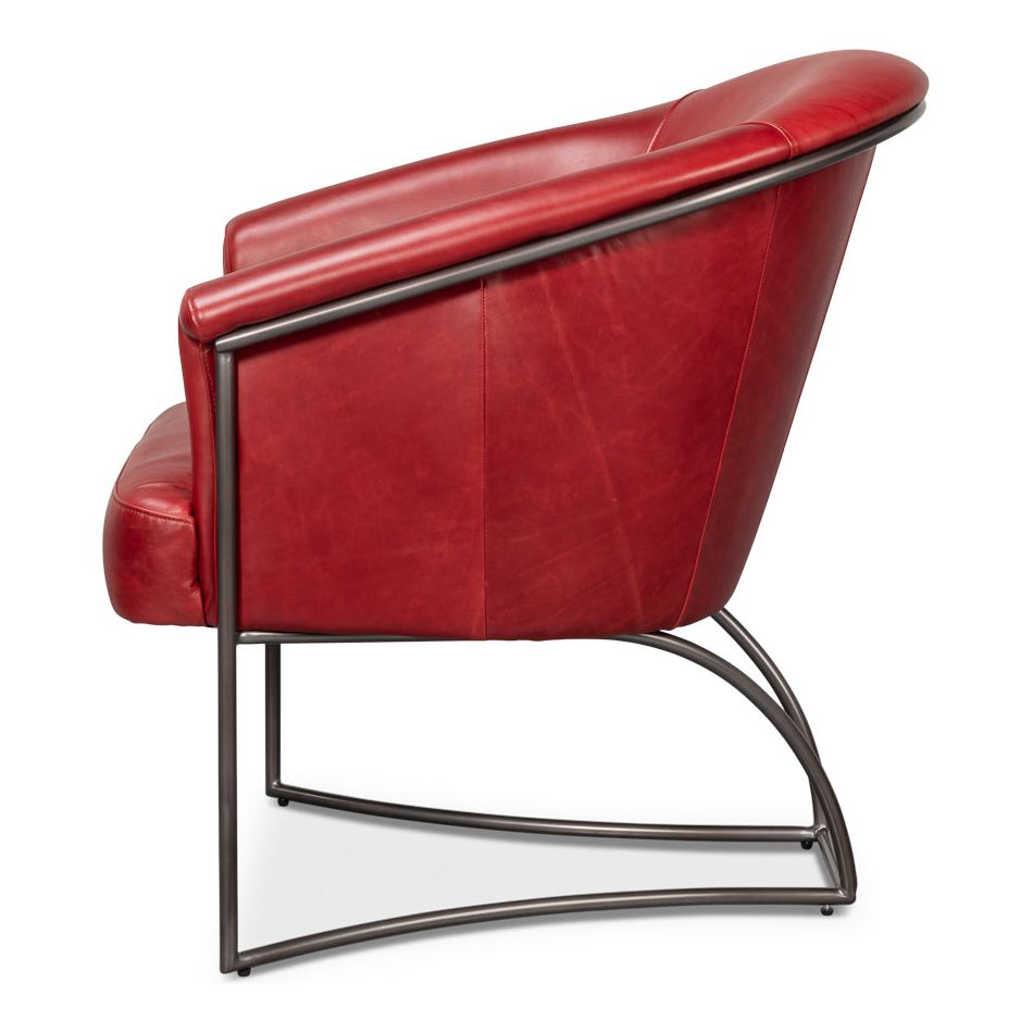 Nagel Distilled Leather Chair