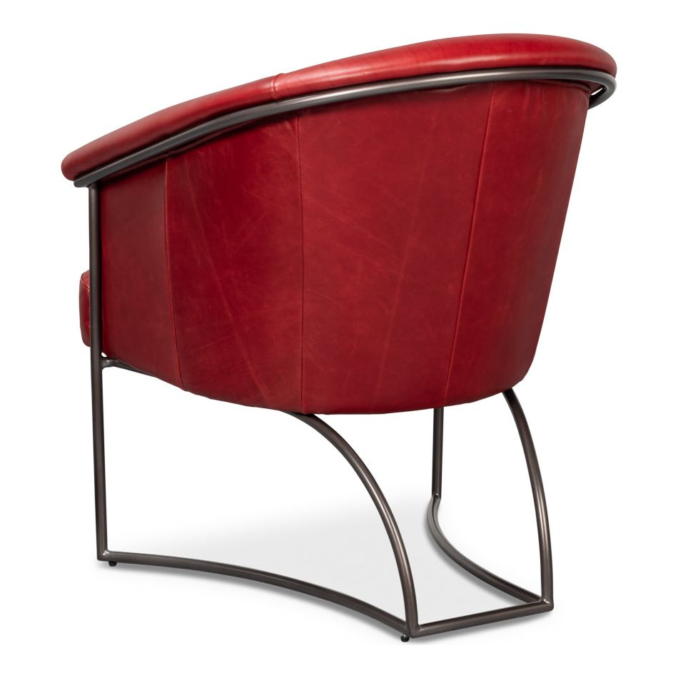 Nagel Distilled Leather Chair