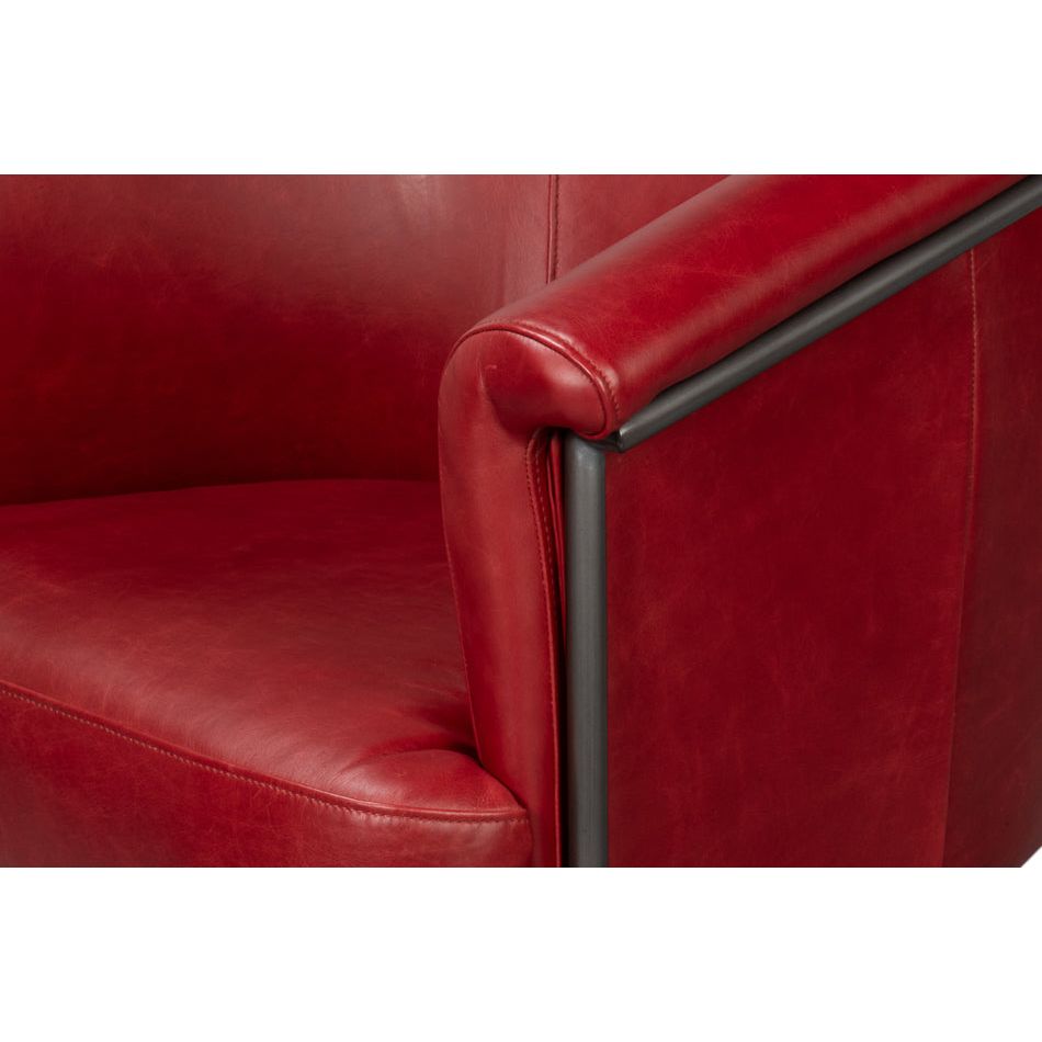 Nagel Distilled Leather Chair