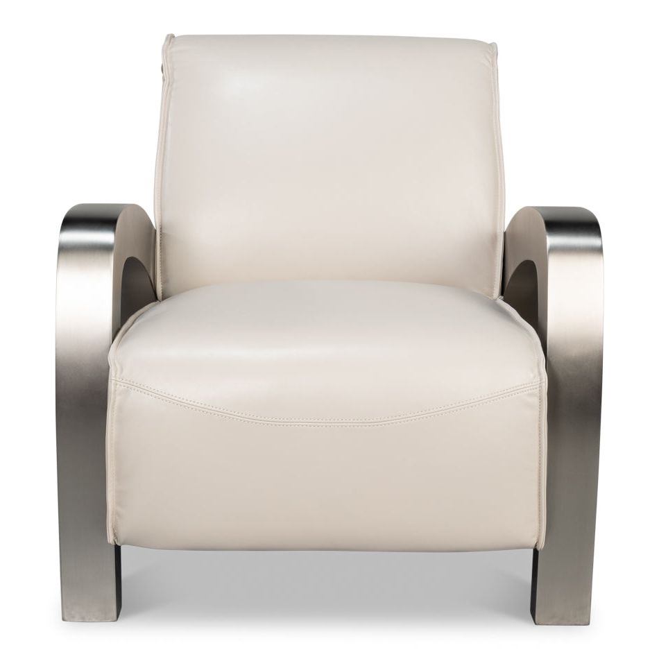 Carlisle Armchair Leather Onyx Black