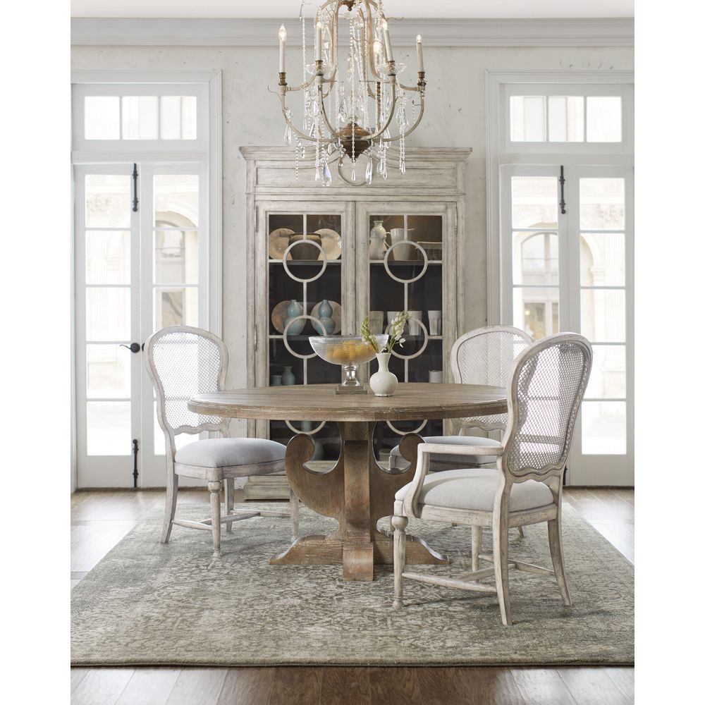 Dining Chairs Boheme Gaston Metal Back Arm Chair
