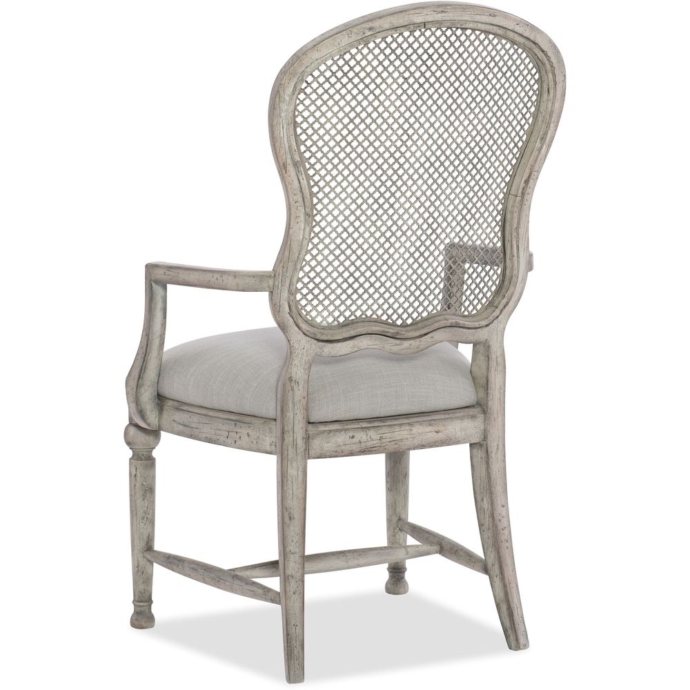 Dining Chairs Boheme Gaston Metal Back Arm Chair