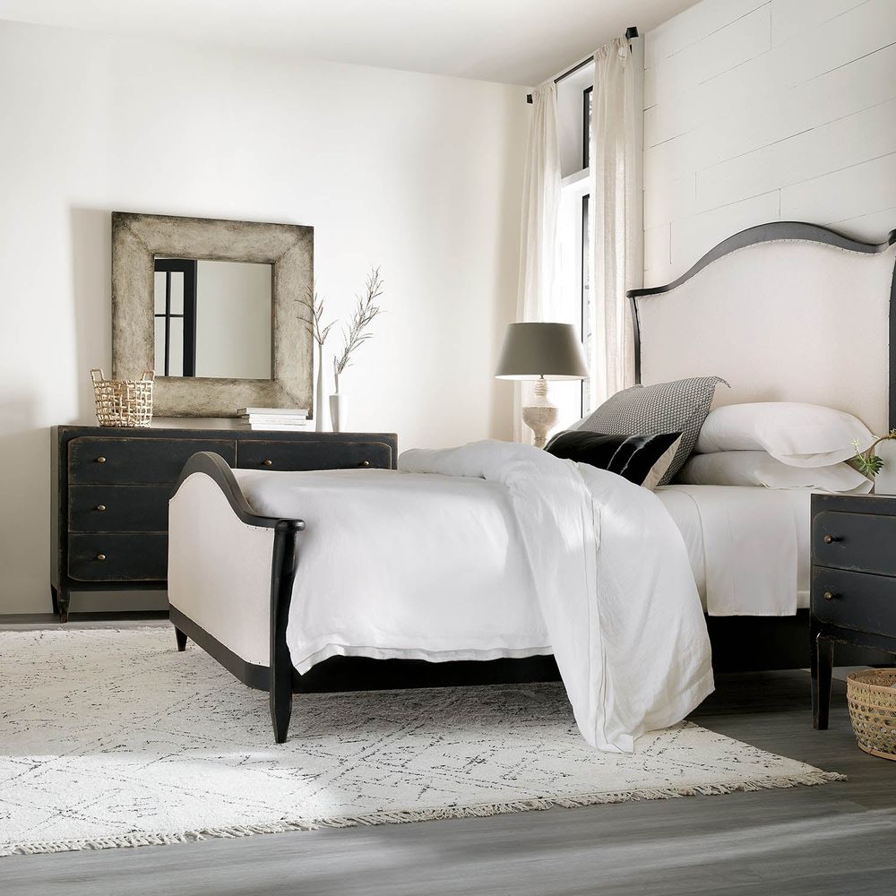Ciao Bella Six-Drawer Dresser- Black