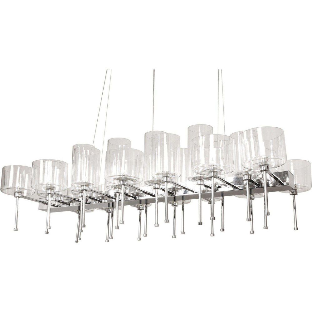 Mid-Century Modern Reproduction Spillray 26 Chandelier Inspired by Manuel Vivian