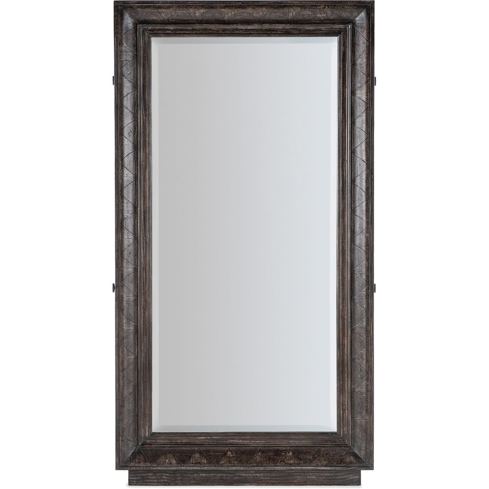 Traditions Floor Mirror w/hidden Jewelry Storage