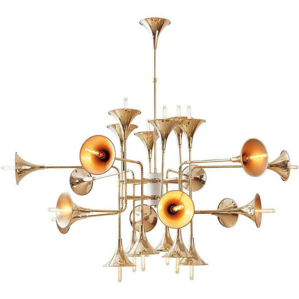 Modern Botti Trumpet Chandelier