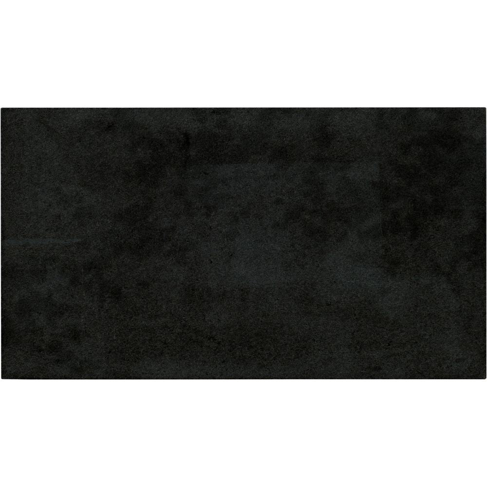 Additional view of Miramar Aventura San Marcos Stone Top Nightstand in dark brown and charcoal black.