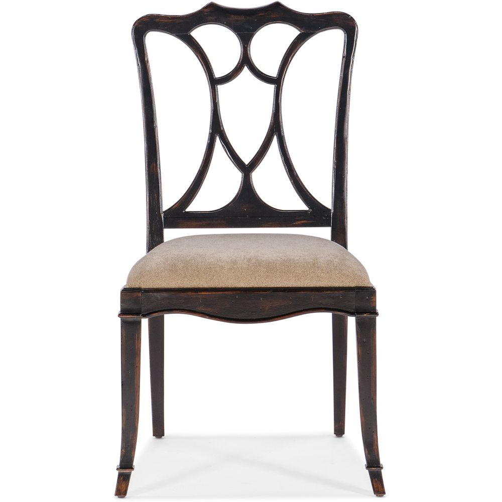Charleston Upholstered Seat Side Chair-2 per carton/price ea