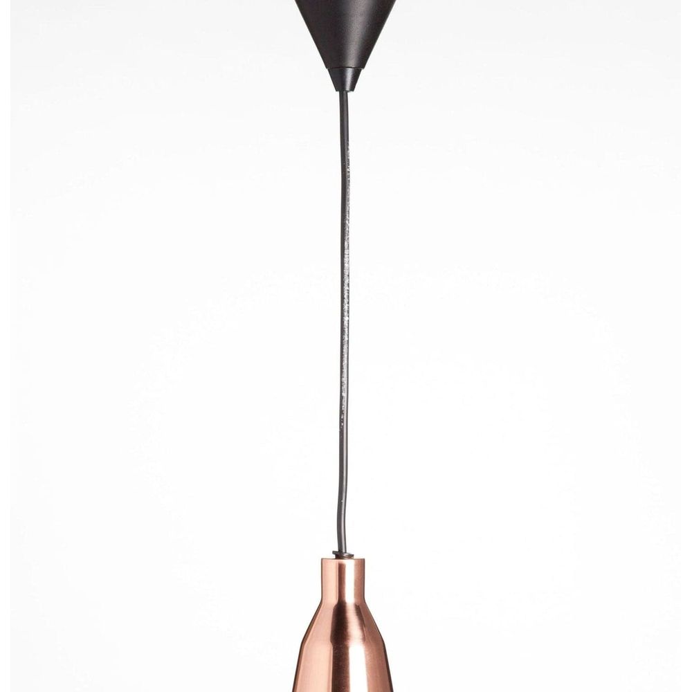 Modern Adrian Copper Pendant - Tall-France & Son-LM291PCPR-Pendants-4-France and Son
